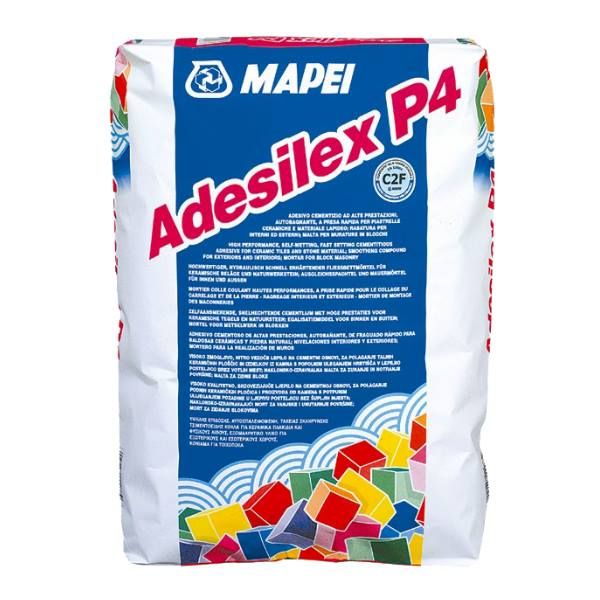 Mapei Adesilex P4 ātri cietējoša, elastīga flīžu līme (C2F), 20kg